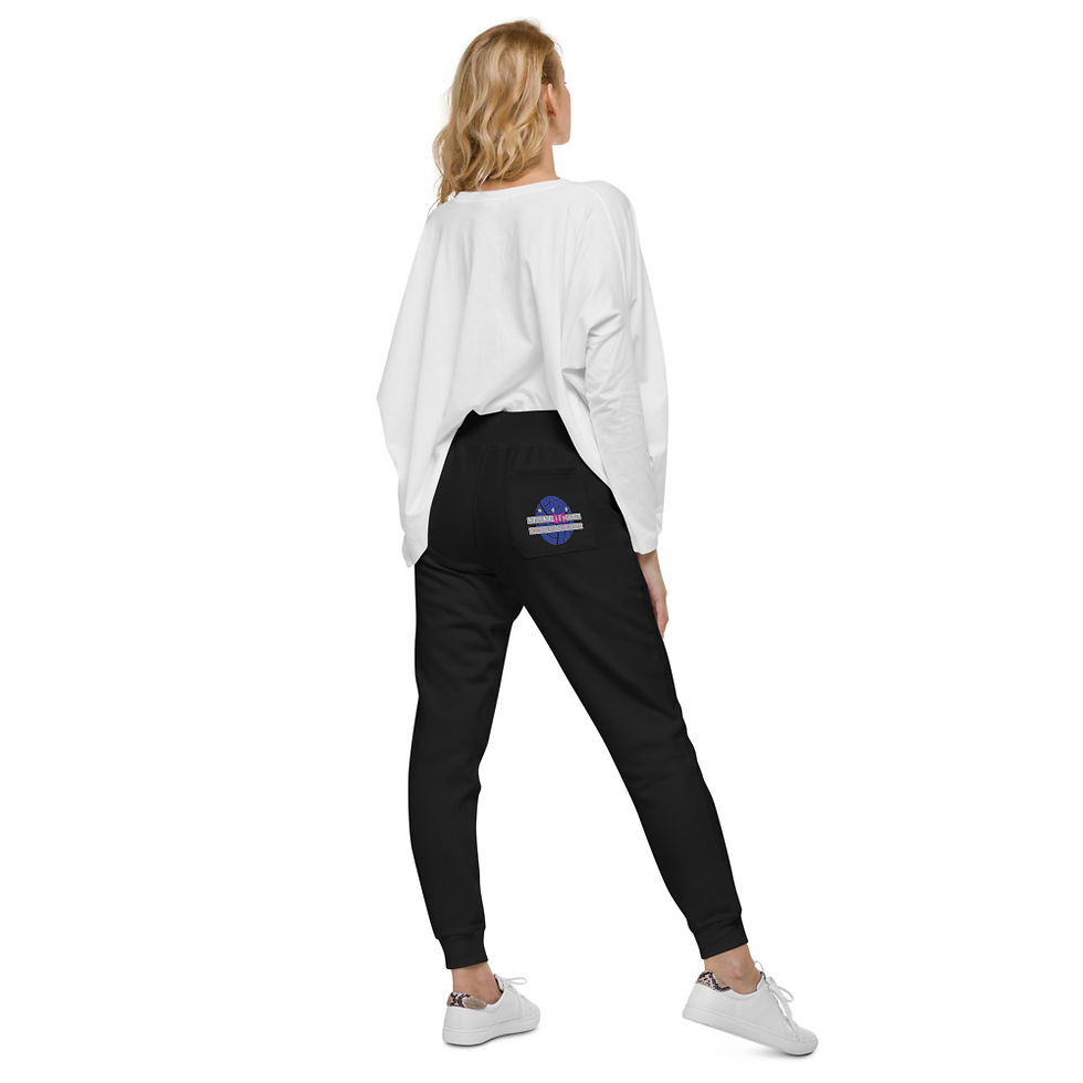 Thumbnail: Spiked City DC Logo - Unisex fleece sweatpants