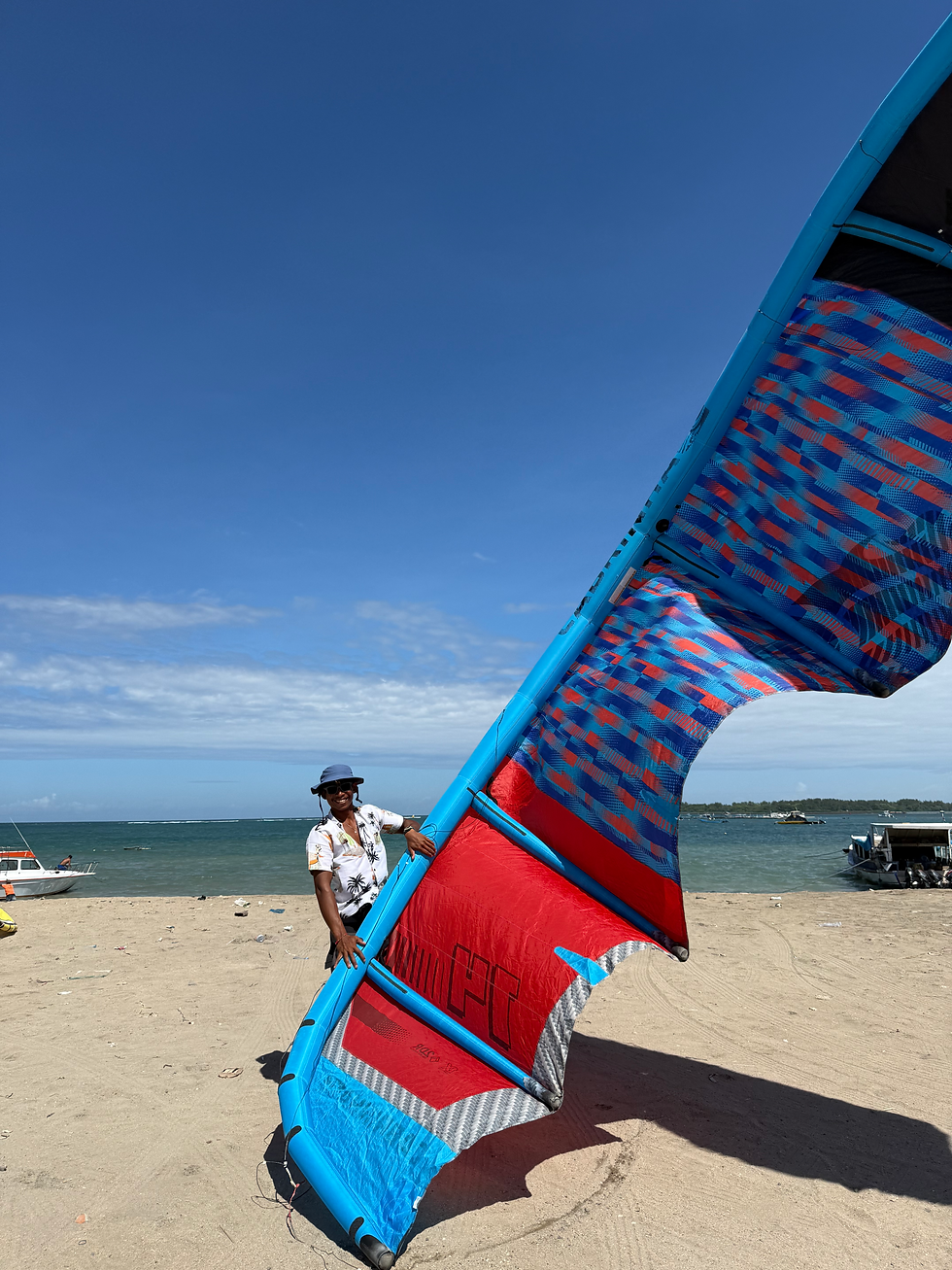 Bali's best kite surf school