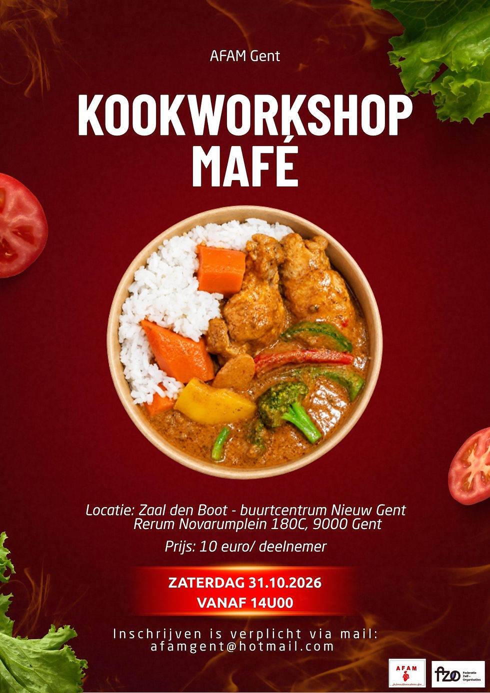 Kookworshop MAFE