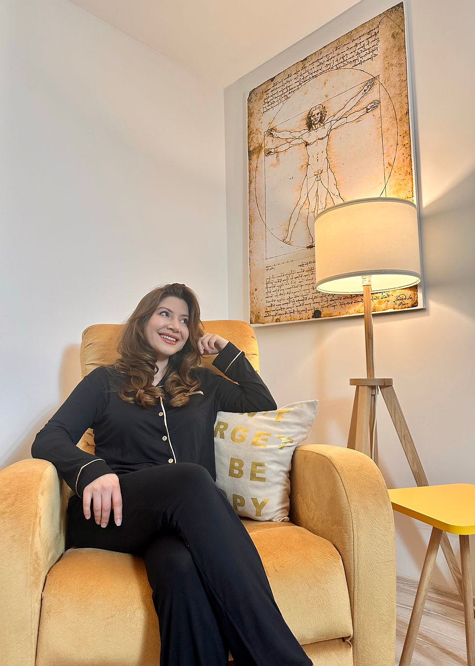 Küçük resim: Kadın Siyah Mikro Modal Pijama Takımı