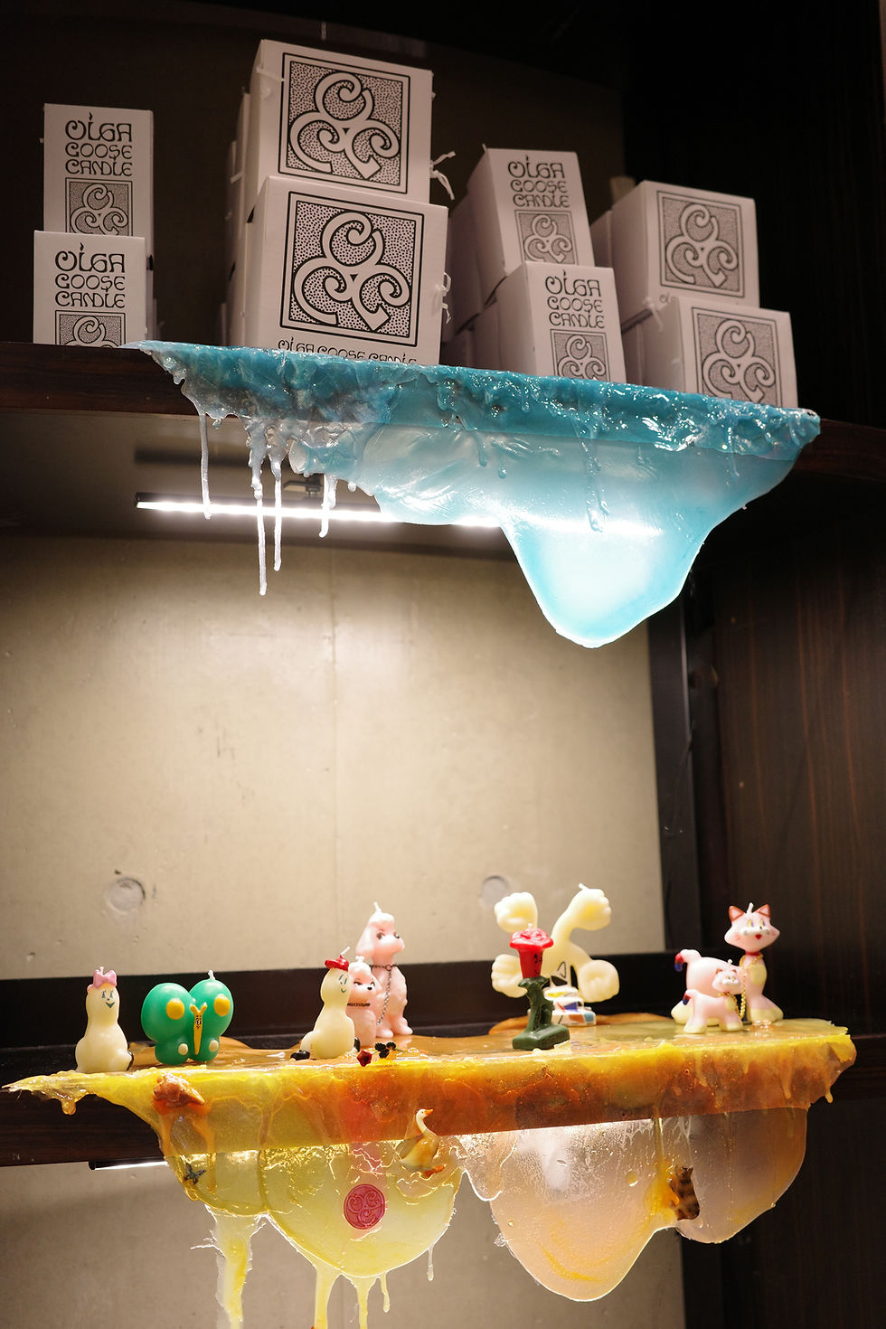 OLGA GOOSE CANDLE