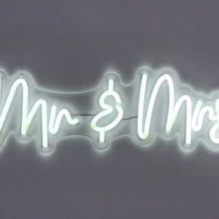 Mr & Mrs Neon Sign 