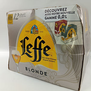 Leffe blonde 12x25cl