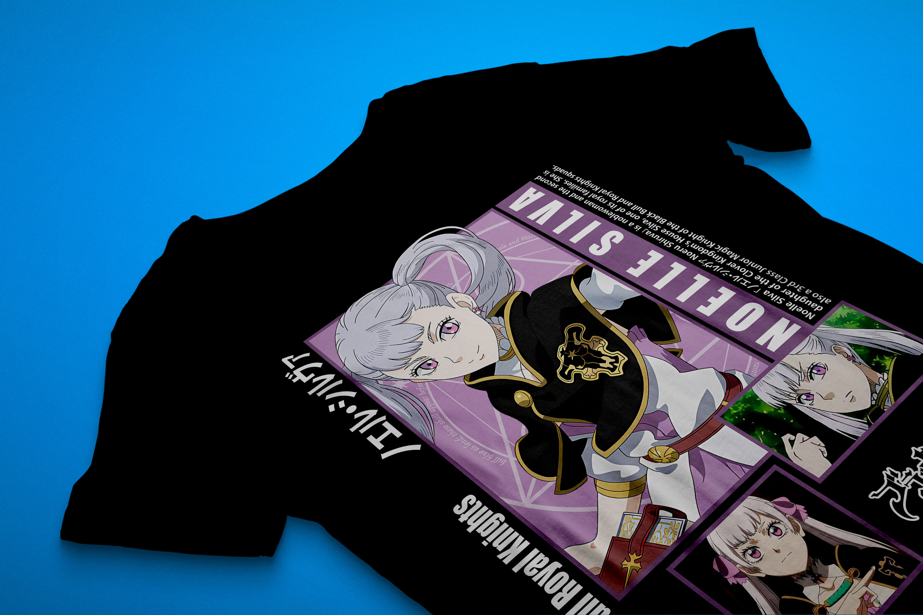 Black Clover Noelle Silva Graphic T-Shirt