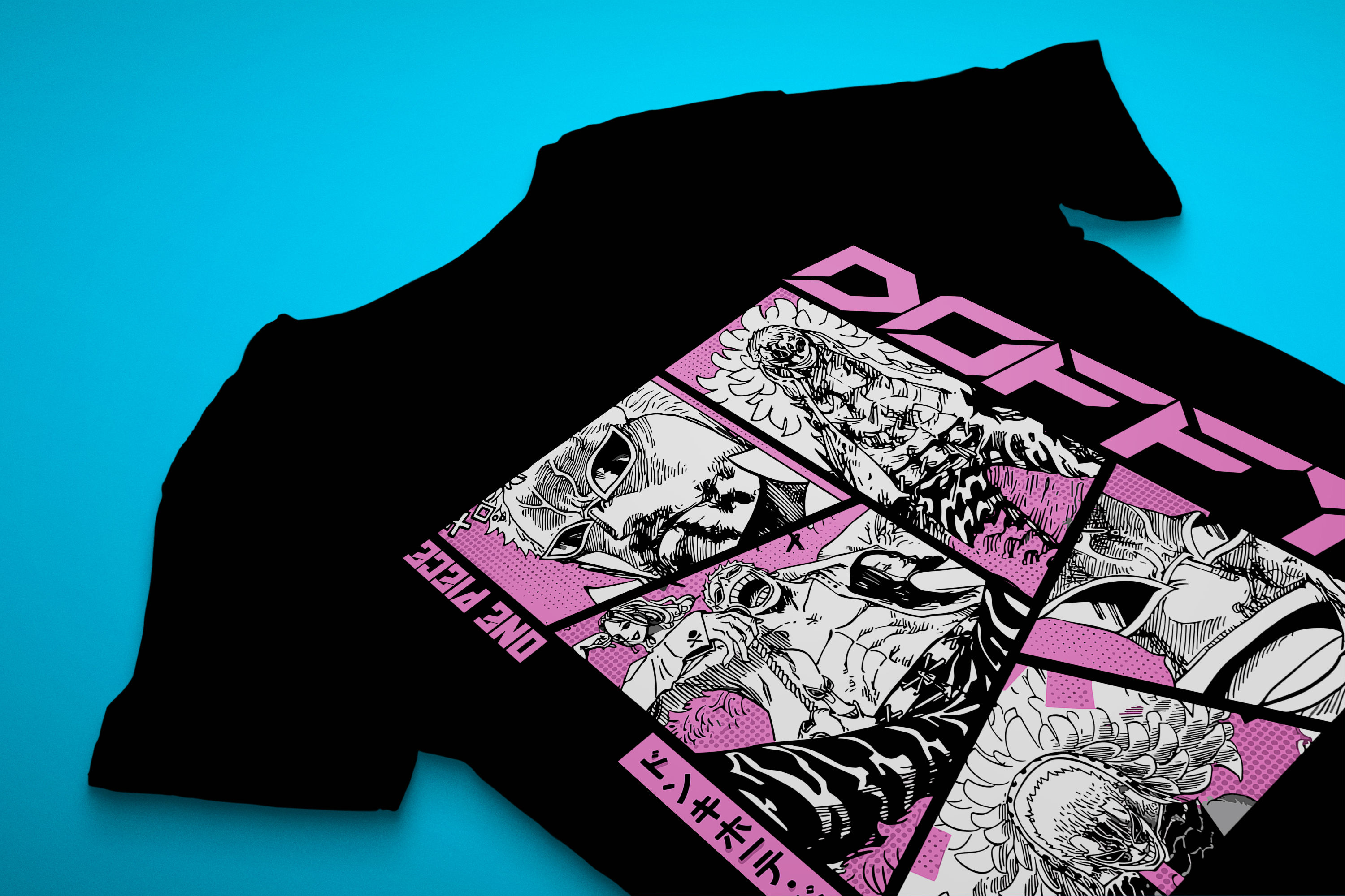 One Piece Donquixote Doflamingo Graphic Tee
