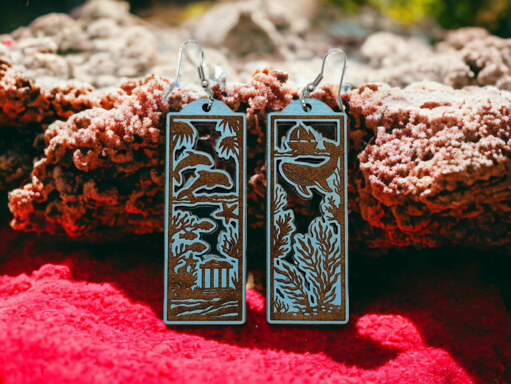 Summer Scene Earrings