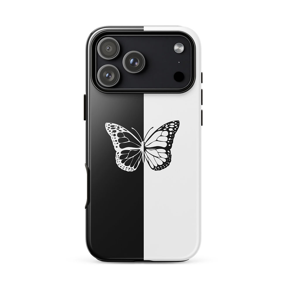 Thumbnail: Black & White iPhone case