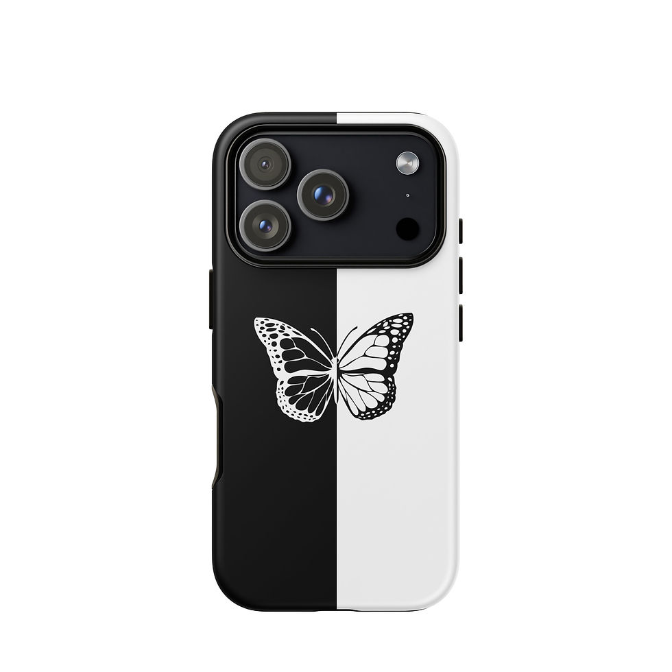 Thumbnail: Black & White iPhone case