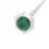 Thumbnail: Coctel Saba - White Gold with Green Tourmaline