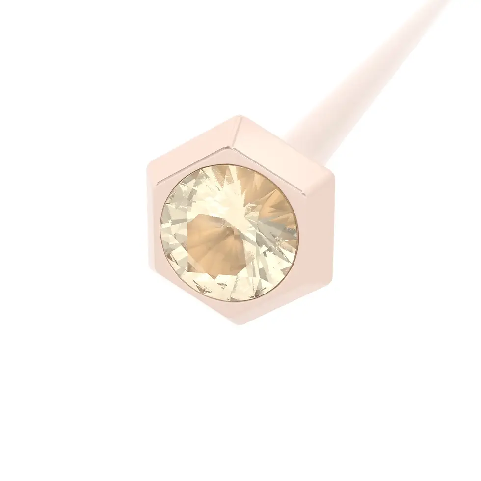 Thumbnail: Coctel Saba - Cocktail Stirrer Saba with Peach Morganite