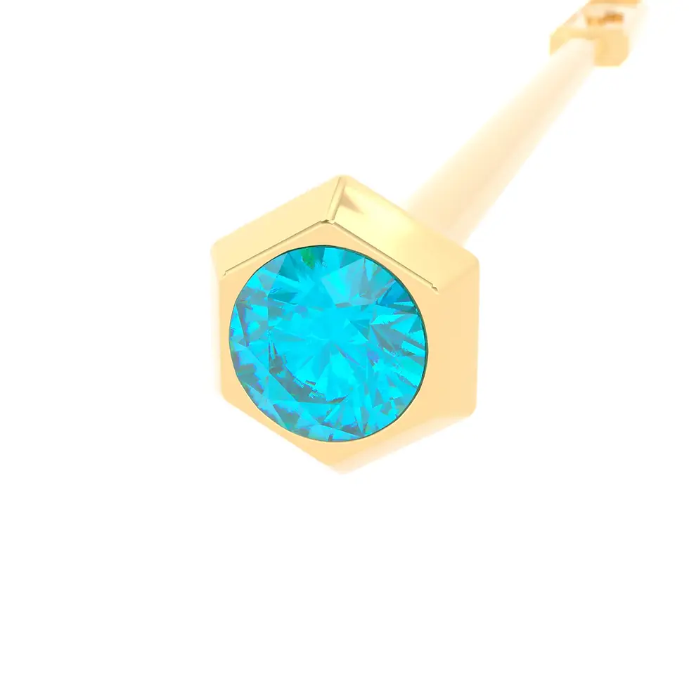 Thumbnail: Coctel Sitta - Cocktail Stirrer Sitta with Blue Zircon