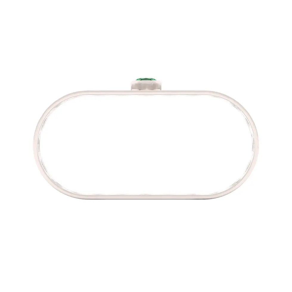 Thumbnail: Sands Oriental - Napkin Rings with Zambian Emerald - GIFT SET 2 pieces