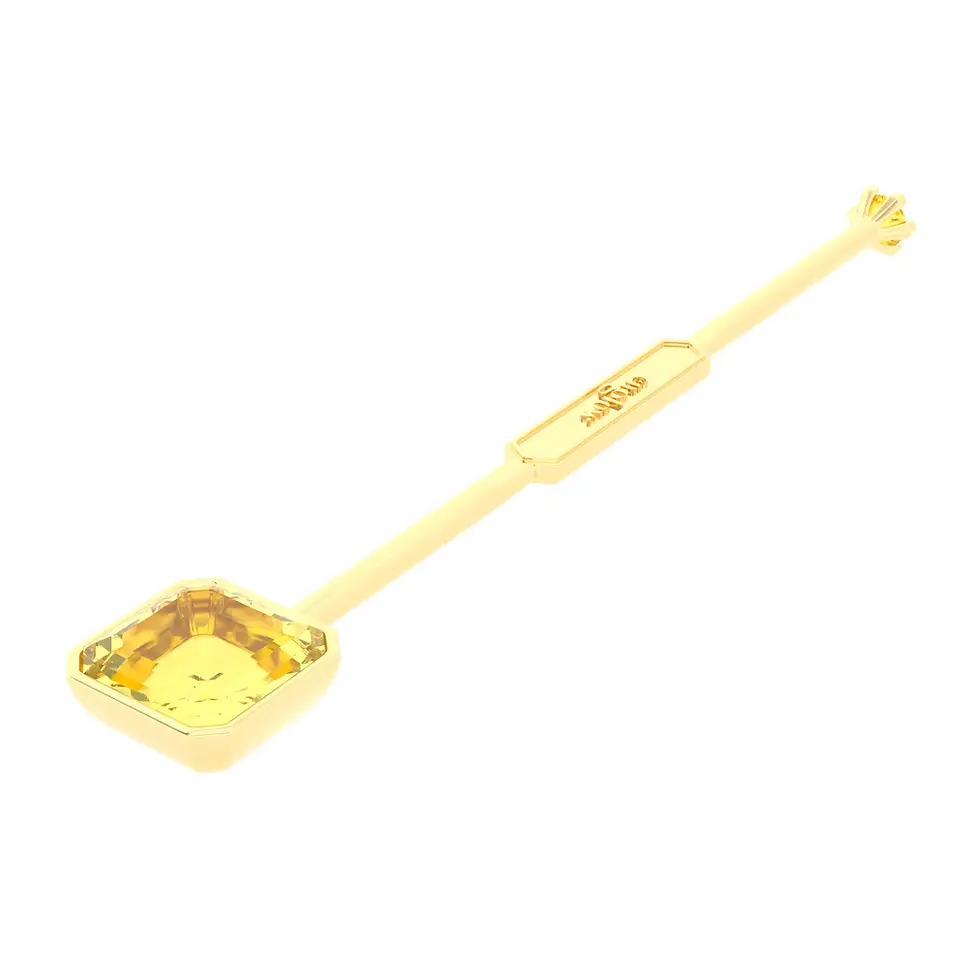 Miniaturbild: Viski Sitta - Whiskey Stirrer Sitta with Yellow Citrine