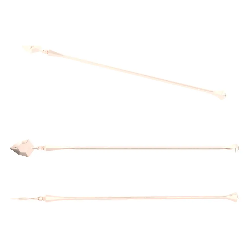 Miniaturbild: Coctel Saba - Cocktail Stirrer Saba with White Quartz