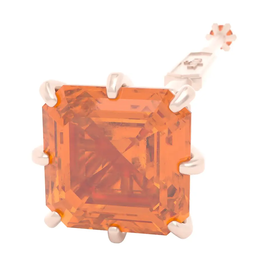 Thumbnail: Viski Saba - Whiskey Stirrer Saba with Spessartite Garnet