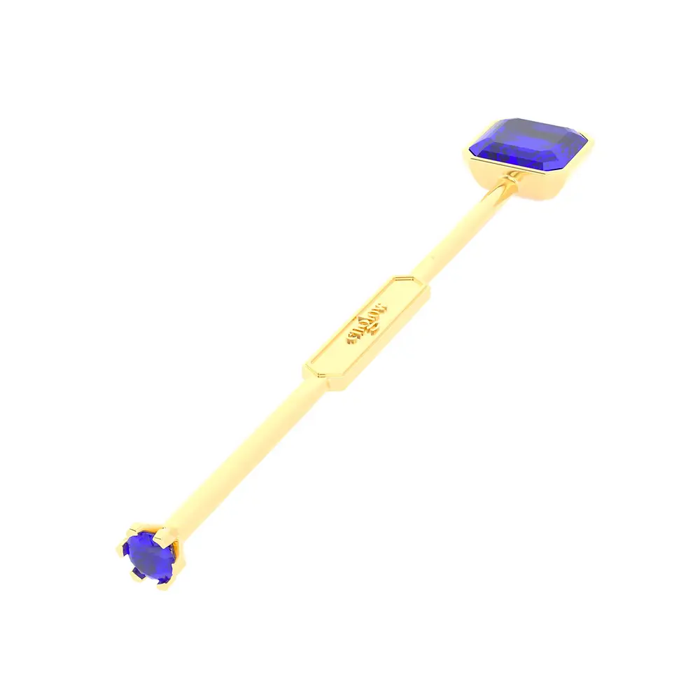 Thumbnail: Viski Sitta - Whiskey Stirrer Sitta with Tanzanite