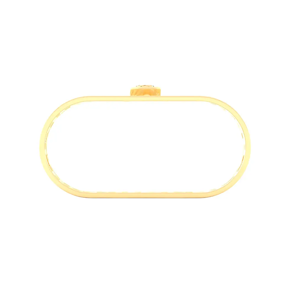 Thumbnail: Sands Art-Déco - Napkin Rings with Peach Morganite - GIFT SET 2 pieces