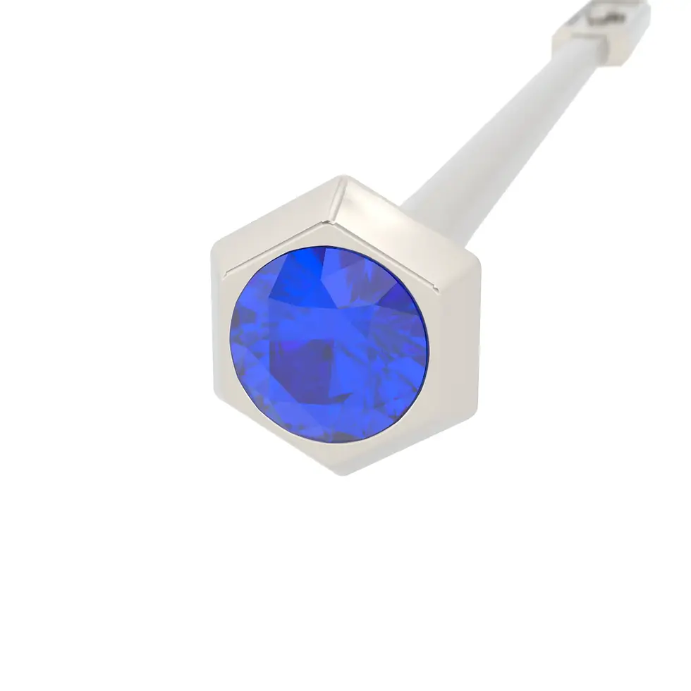 Thumbnail: Coctel Sitta - Cocktail Stirrer Sitta with Blue Sapphire - GIFT SET