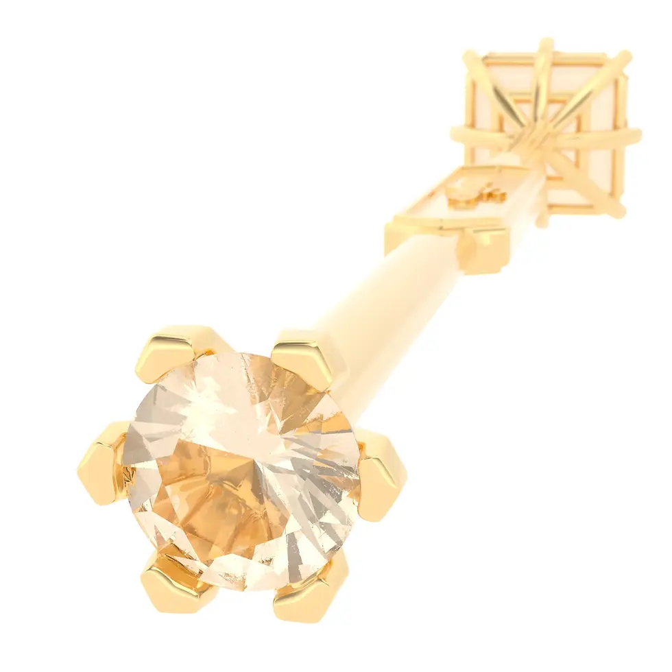 Thumbnail: Viski Saba - Whiskey Stirrer Saba with Champagne Quartz