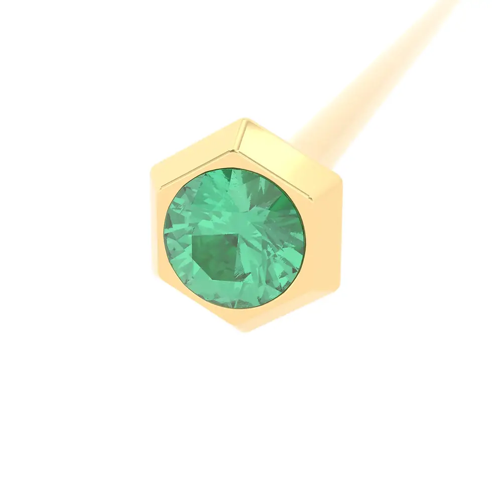 Miniaturbild: Coctel Saba - Cocktail Stirrer Saba with Green Sapphire