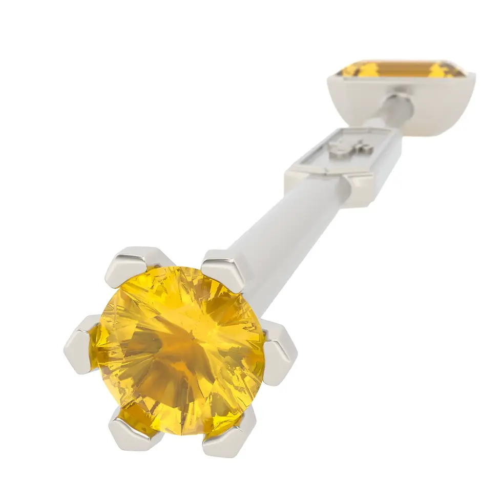 Miniaturbild: Viski Sitta - Whiskey Stirrer Sitta with Golden Citrine