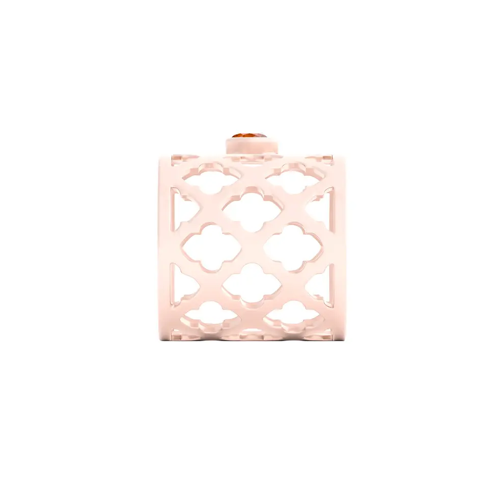 Thumbnail: Sands Oriental - Napkin Rings with Spessartite Garnet - GIFT SET 2 pieces