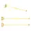 Miniaturbild: Viski Saba - Yellow Gold with Champagne Zircon