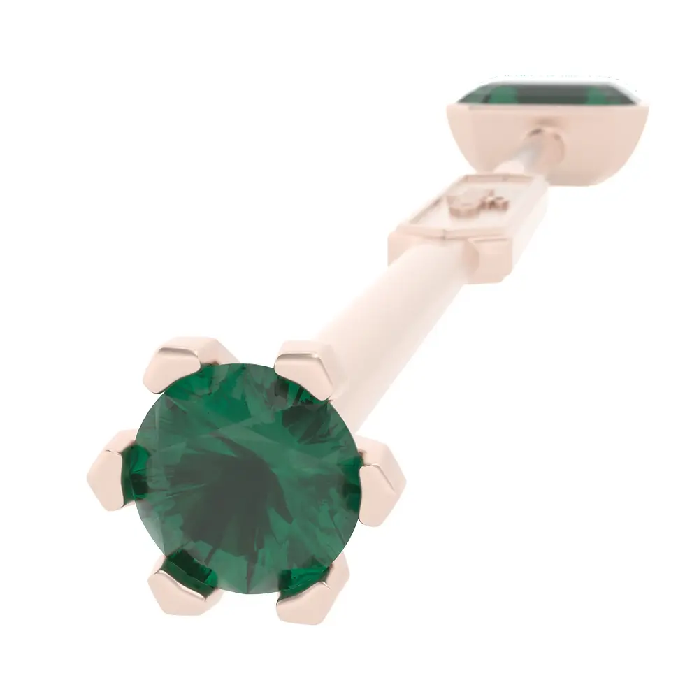 Thumbnail: Viski Sitta - Whiskey Stirrer Sitta with Columbian Emerald