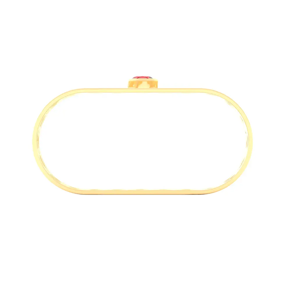 Thumbnail: Sands Oriental - Napkin Rings with Red Garnet - GIFT SET 2 pieces