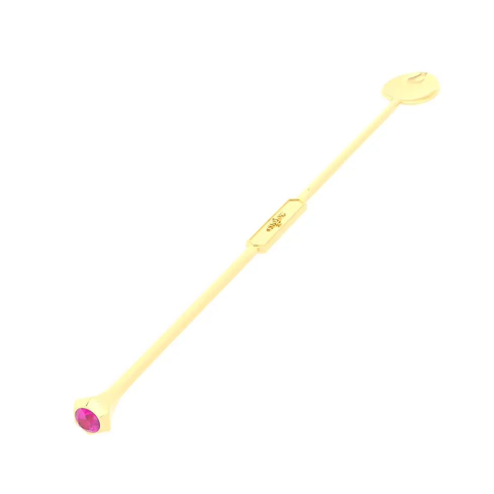 Miniaturbild: Coctel Sitta - Cocktail Stirrer Sitta with Rhodolite Garnet - GIFT SET