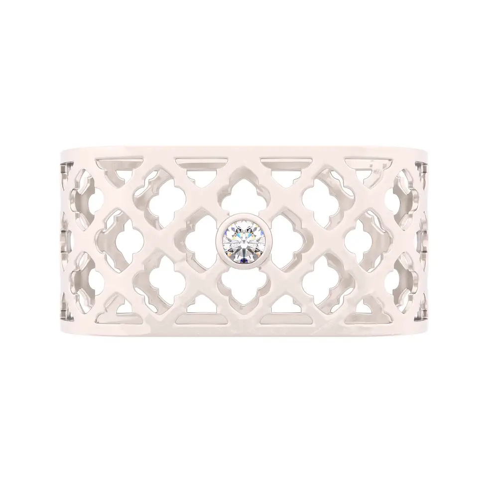 Miniaturbild: Sands Oriental - White Gold with Diamond