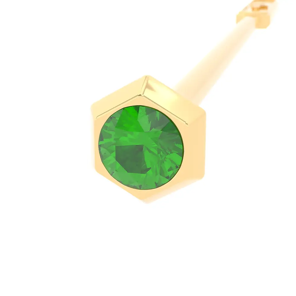 Thumbnail: Coctel Sitta - Cocktail Stirrer Sitta with Tsavorite Garnet