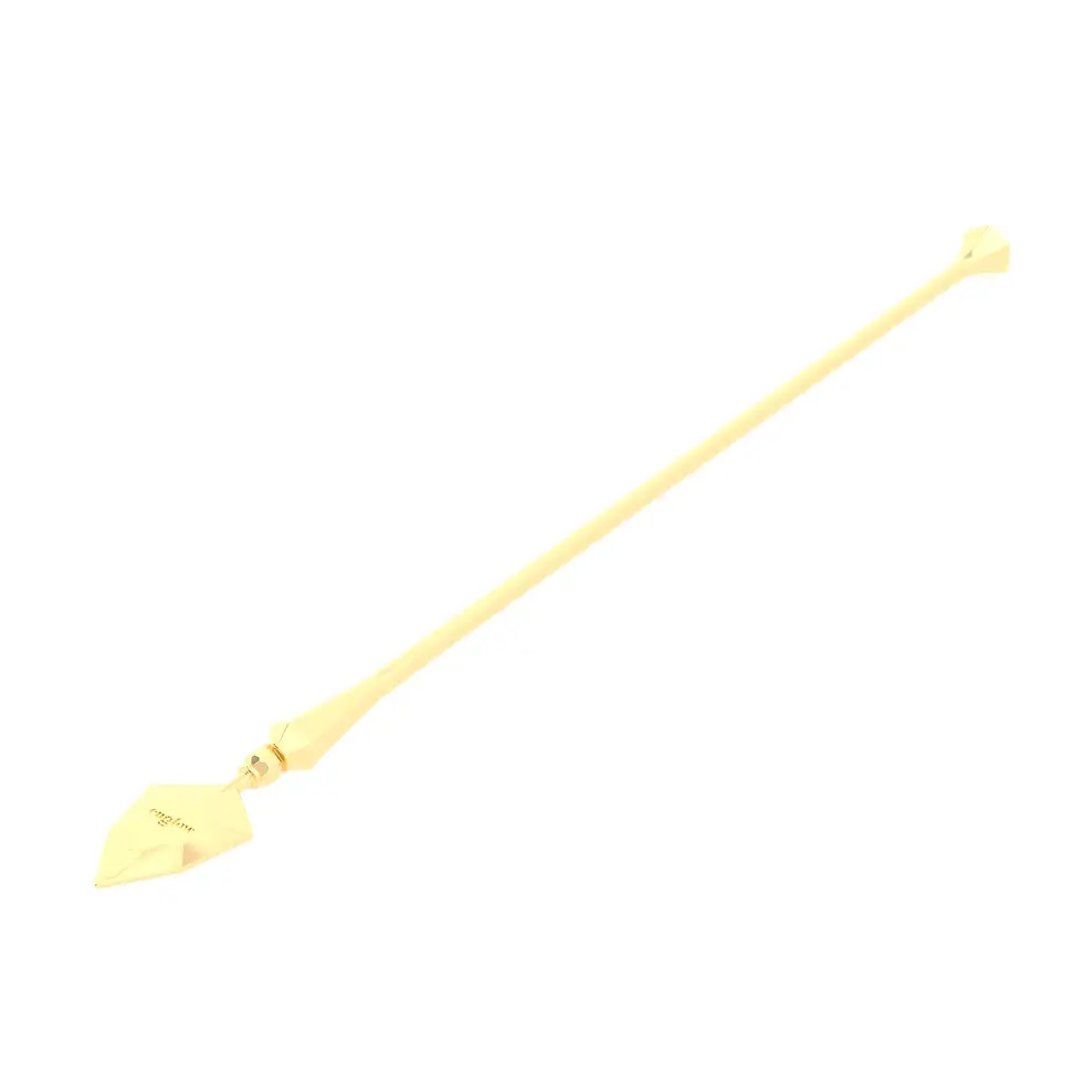 Miniaturbild: Coctel Saba - Yellow Gold with Peach Tourmaline