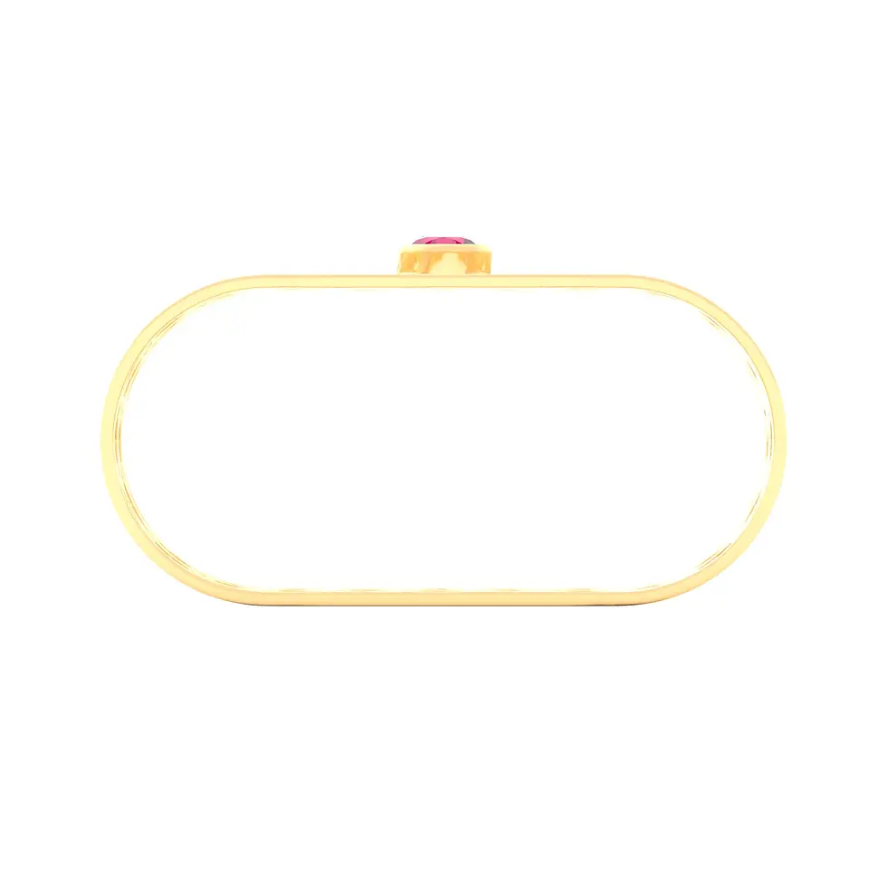 Thumbnail: Sands Oriental - Napkin Rings with Rhodolite Garnet - GIFT SET 2 pieces