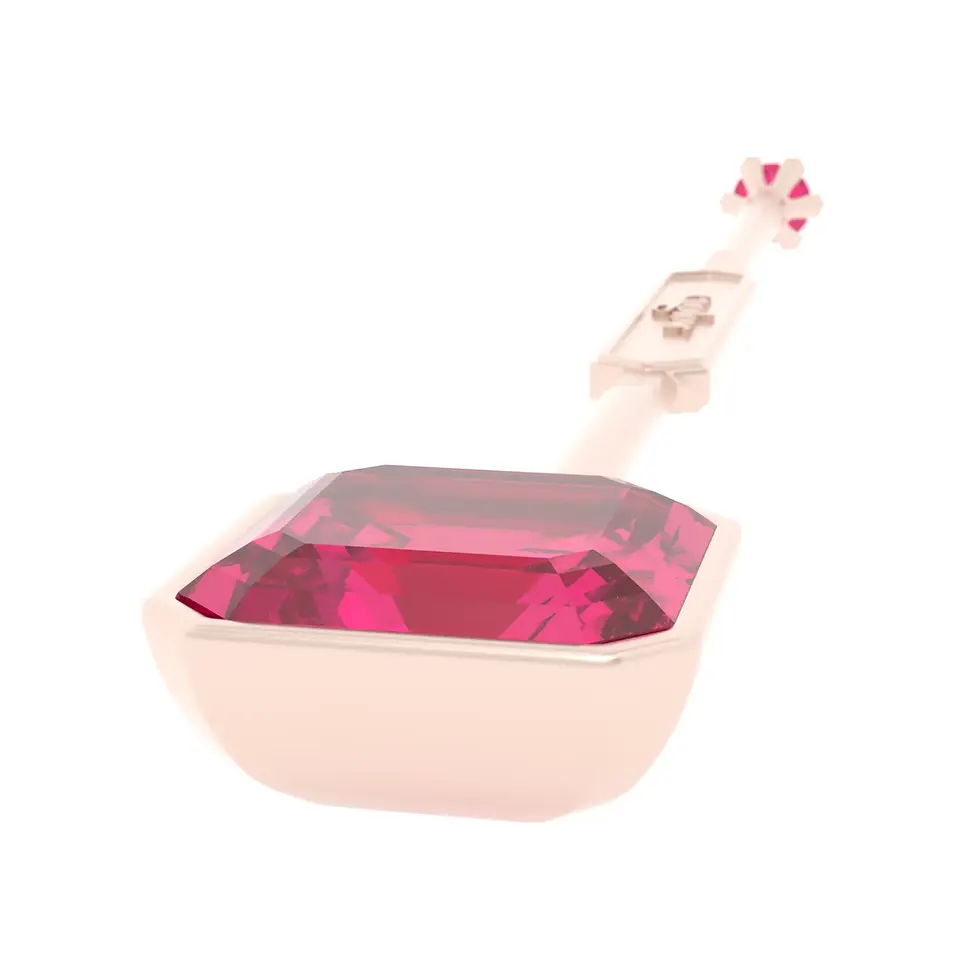 Miniaturbild: Viski Sitta - Whiskey Stirrer Sitta with Pink Tourmaline