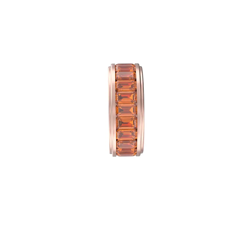 Miniaturbild: Selva - Unisex Eternity Ring with Spessartite Garnet
