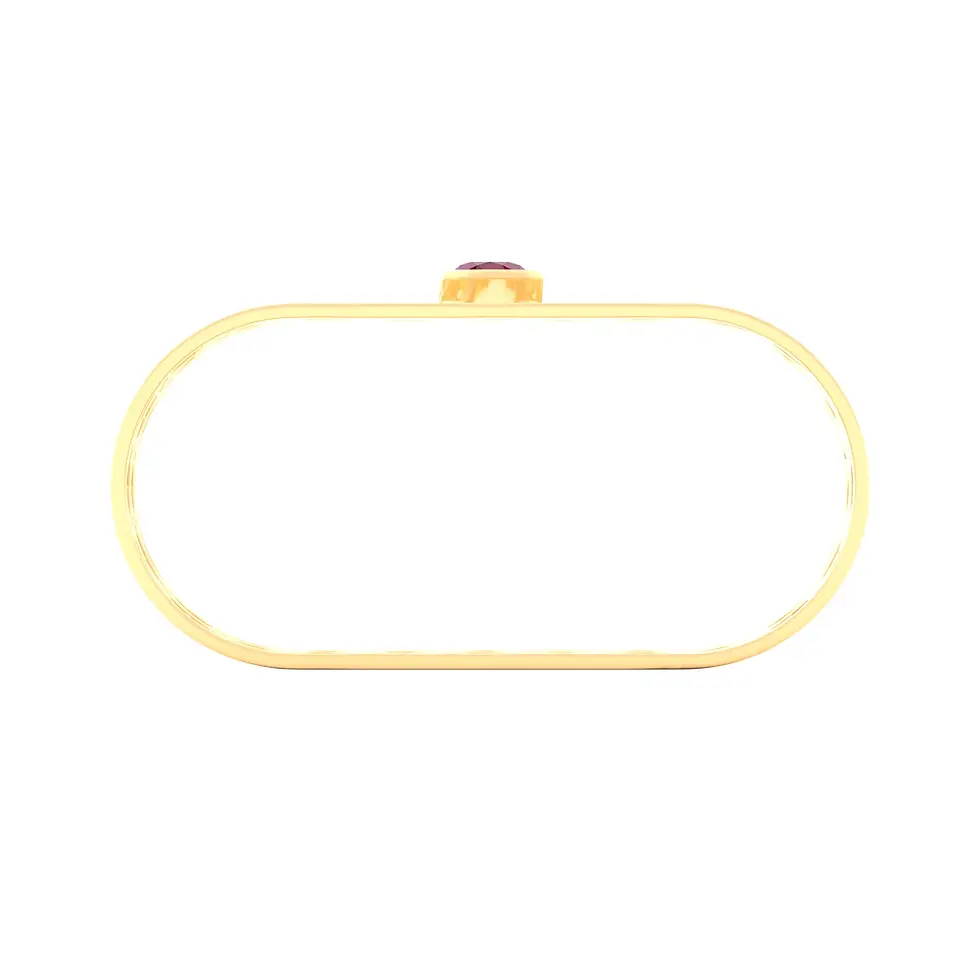 Thumbnail: Sands Oriental - Napkin Rings with Rubellite Tourmaline - GIFT SET 2 pieces