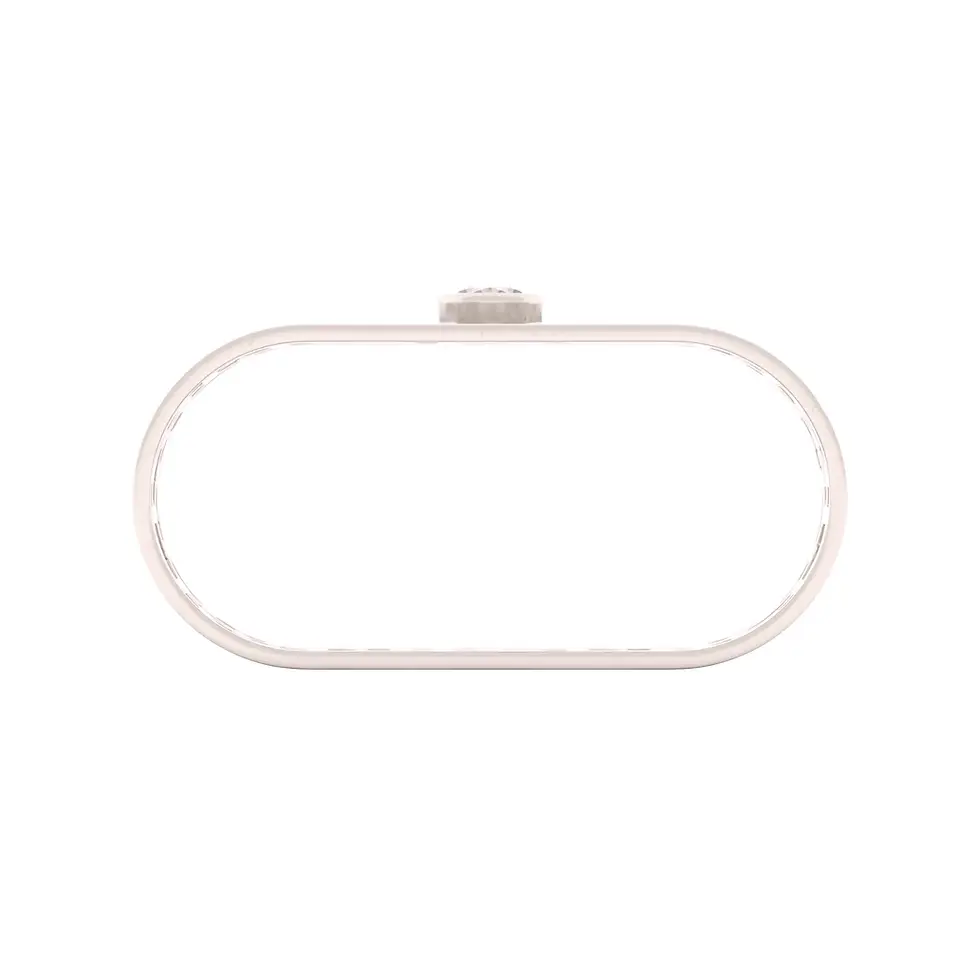 Thumbnail: Sands Art-Déco - Napkin Rings with White Zircon - GIFT SET 2 pieces