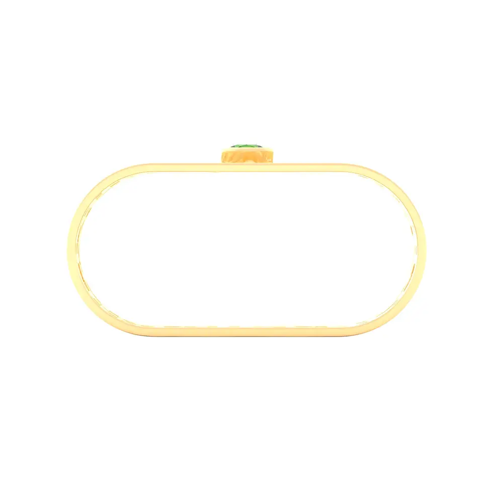 Thumbnail: Sands Art-Déco - Napkin Rings with Peridot - GIFT SET 2 pieces