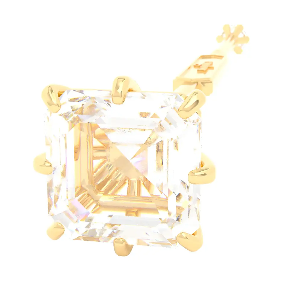 Thumbnail: Viski Saba - Yellow Gold with White Topaz