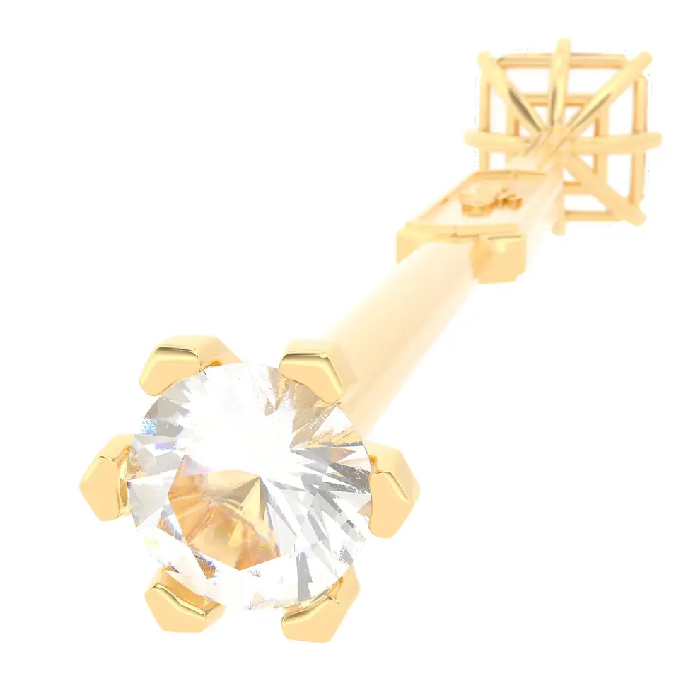 Thumbnail: Viski Saba - Whiskey Stirrer Saba with White Topaz