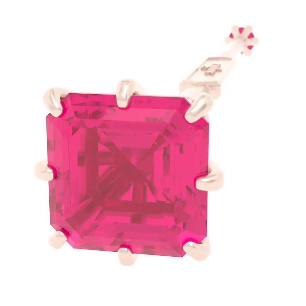 Thumbnail: Viski Saba - Whiskey Stirrer Saba with Pink Tourmaline