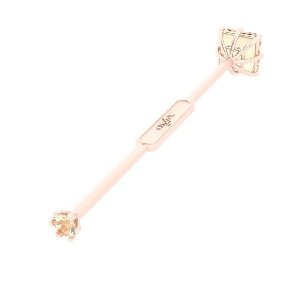 Thumbnail: Viski Saba - Whiskey Stirrer Saba with Champagne Quartz