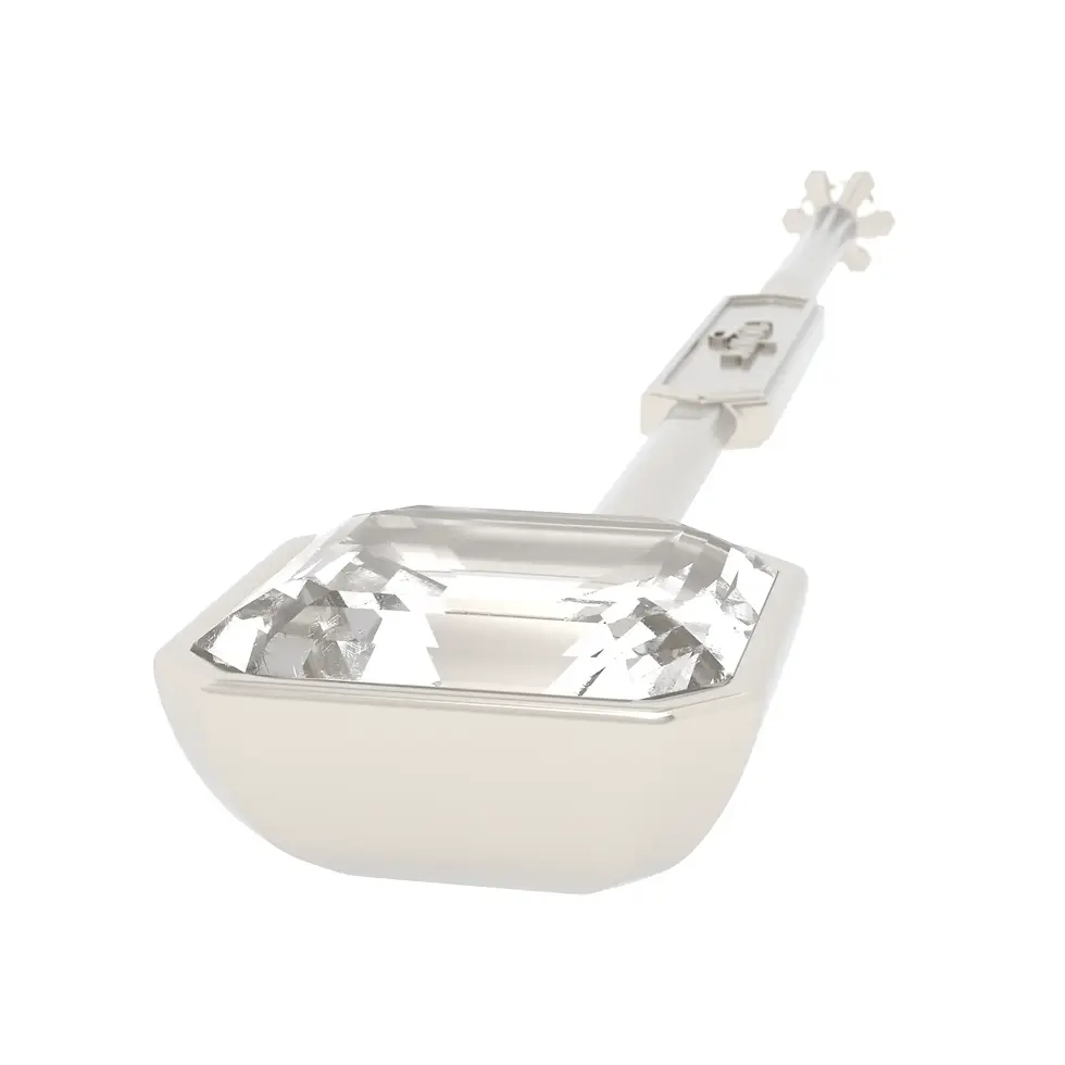 Miniaturbild: Viski Sitta - White Gold with White Quartz