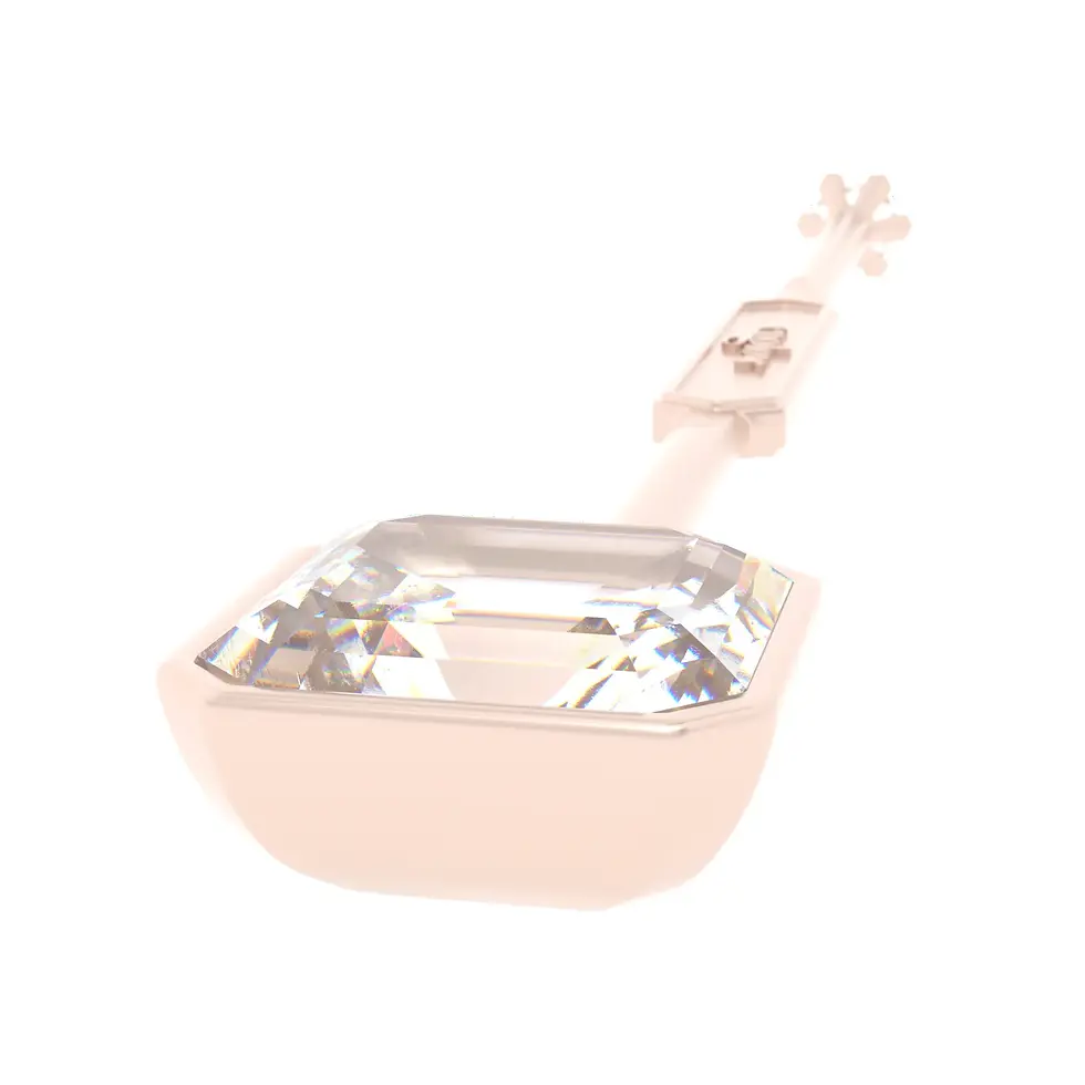 Miniaturbild: Viski Sitta - Whiskey Stirrer Sitta with White Topaz
