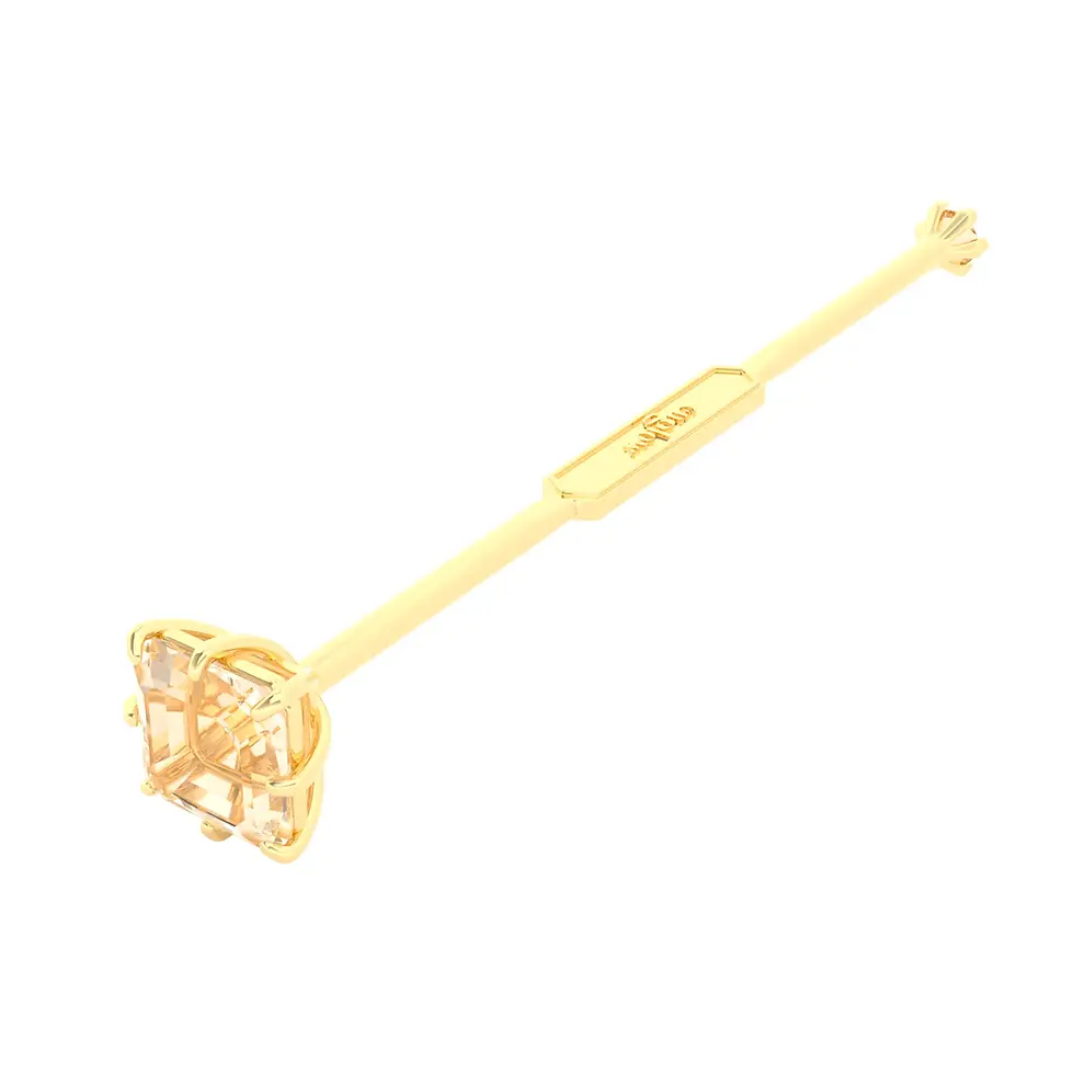 Thumbnail: Viski Saba - Whiskey Stirrer Saba with Champagne Quartz