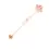 Thumbnail: Viski Saba - Whiskey Stirrer Saba with Peach Tourmaline
