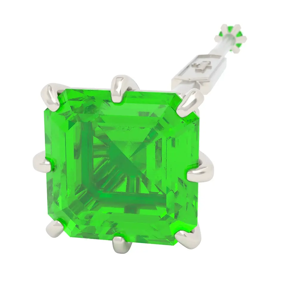 Miniaturbild: Viski Saba - Whiskey Stirrer Saba with Peridot - GIFT SET