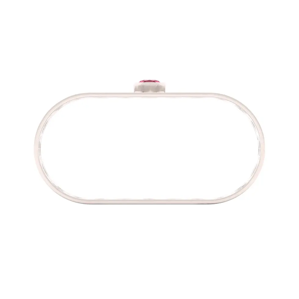 Thumbnail: Sands Oriental - Napkin Rings with Pink Tourmaline - GIFT SET 2 pieces