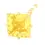 Miniaturbild: Viski Saba - Yellow Gold with Yellow Citrine